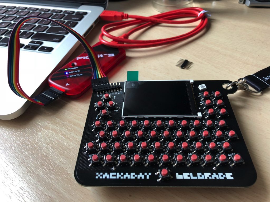 Hackaday Belgrade 2018 Badge