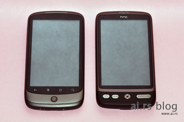 HTC Desire vs Nexus One 01