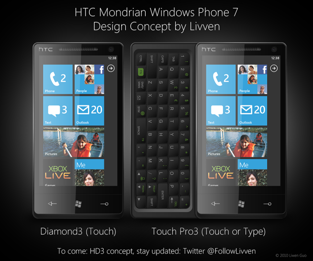 HTC Mondrian Design Concept