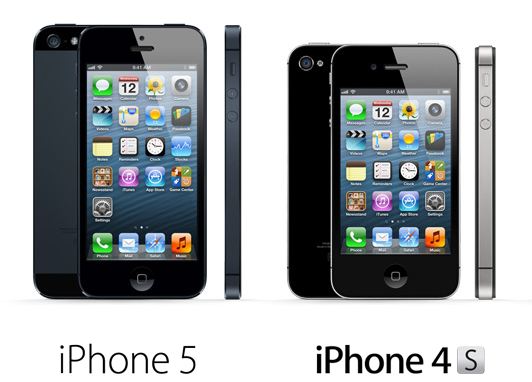 iPhone 5 vs 4s