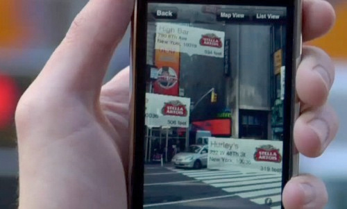 Stella Artois augmented reality