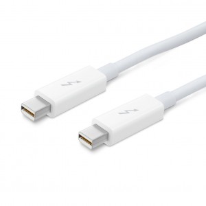 Thunderbolt cable for ethernet bridge