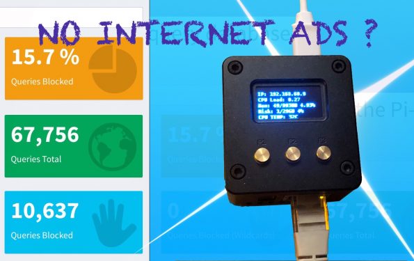remove internet ads with dns pihole